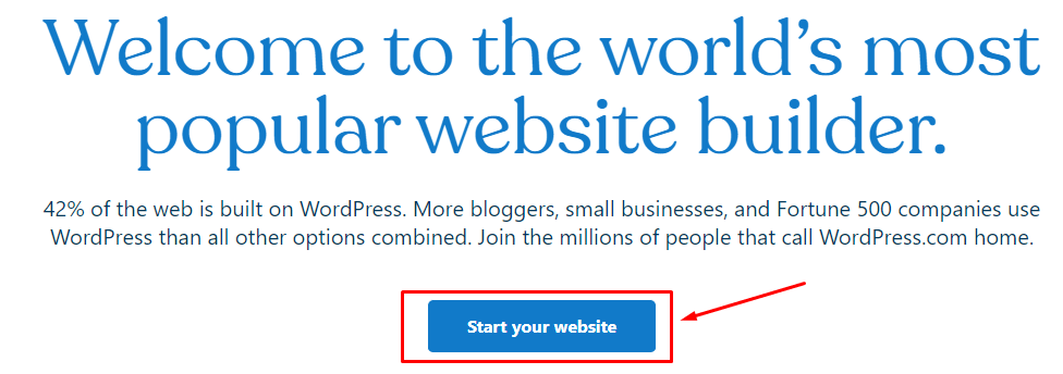 WordPress.com দিয়ে ওয়েবসাইট তৈরি