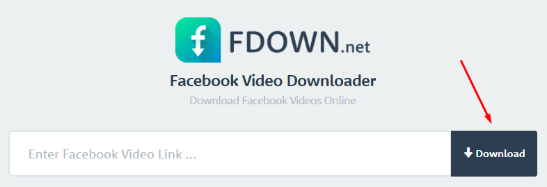 facebook video download online Website
