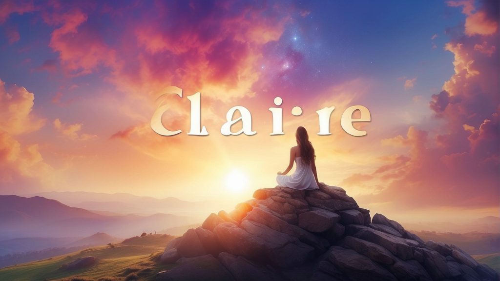 4 Powerful Spiritual Meaning Of The Name Claire?
