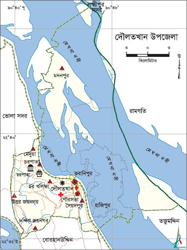 দৌলতখান উপজেলার ইতিহাস 